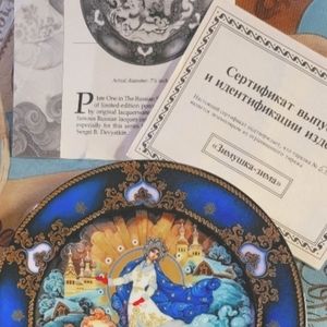 Russian collectors plate